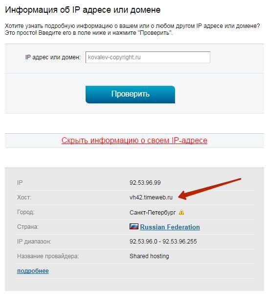 Где лежит сайт - как узнать хостинг по домену