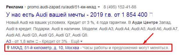 Повышение информативности объявлений в Google Ads с помощью расширений