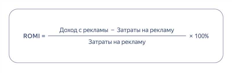 Расчет ROMI для большого интернет-магазина