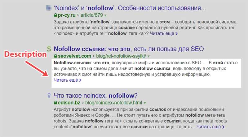 В каких случаях следует применять noindex и nofollow?