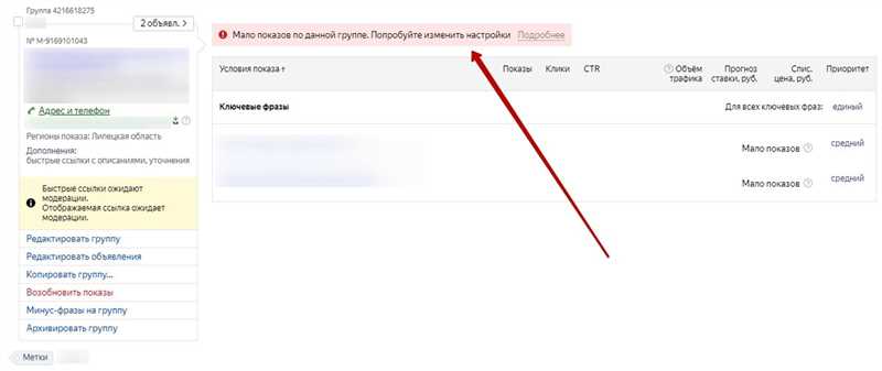 Яндекс.Директ: мало показов, что делать, какая профилактика